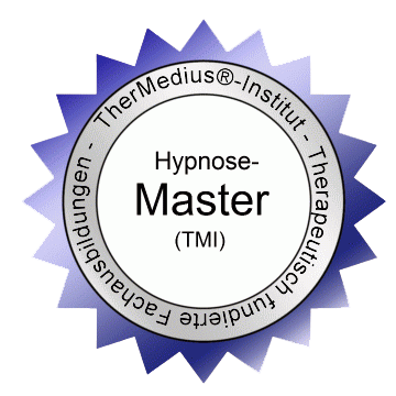 Siegel zur Zertifizierung für das Hypnose-Coaching – TherMedius Institut